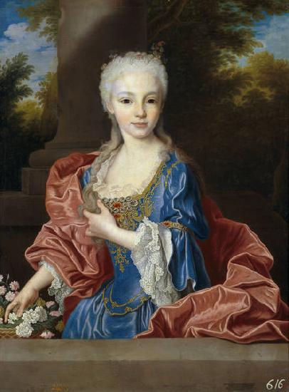 Jean Ranc Portrait of Maria Ana Victoria de Borbon oil painting image
